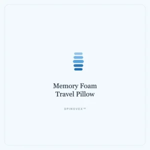 Spinovex memory foam travel neck pillow
